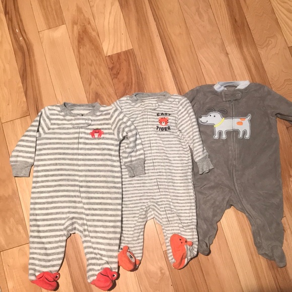 terry cloth baby sleepers